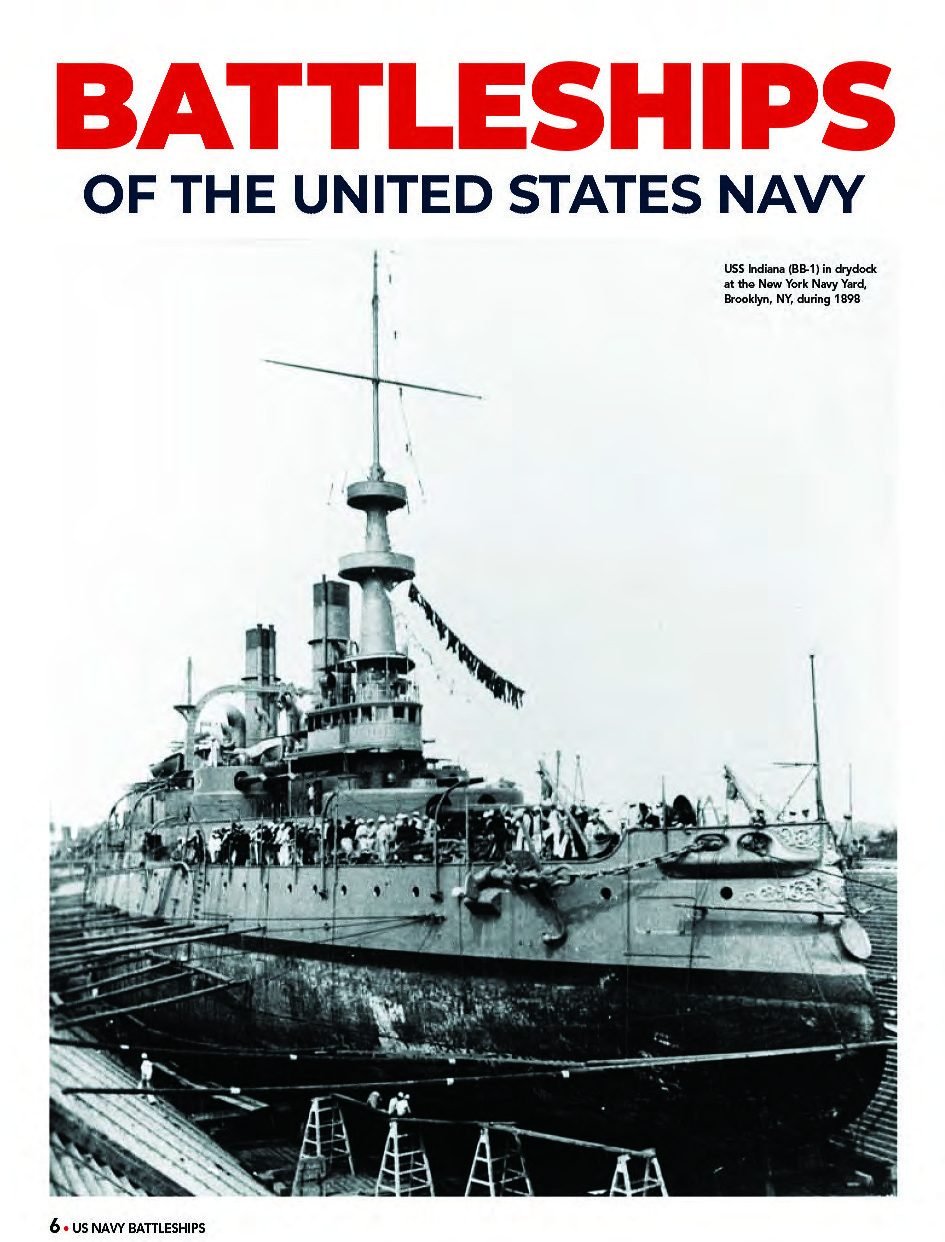 Battleships of the United States Navy — cover